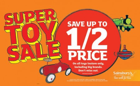 Sainsburys toy sale TIFM