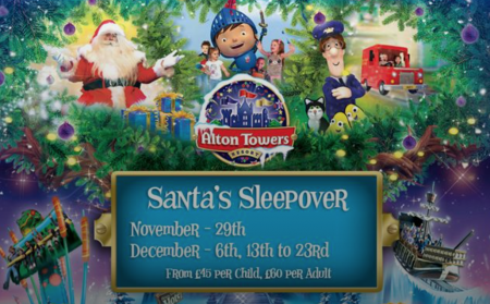 Santa's Sleepover at Alton Towers