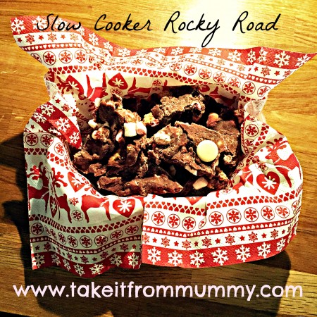 slow cooker rocky road