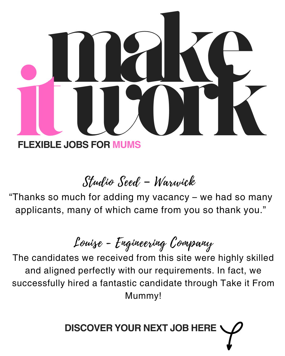 Make It Work | Take it From Mummy